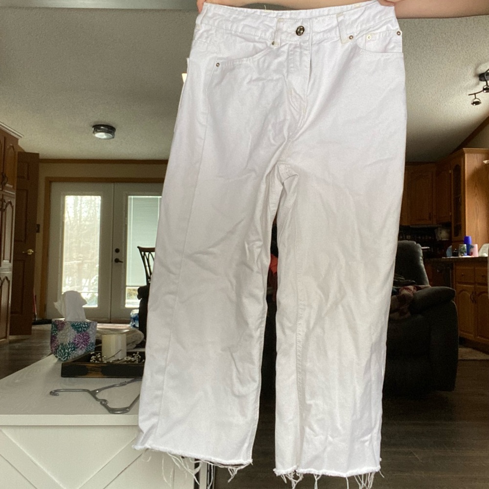White jeans